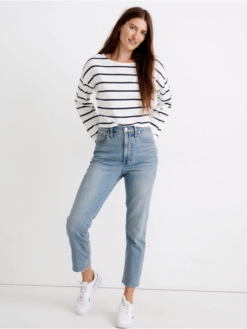 MADEWELL Perfect Vintage Jean in Ellicott Wash